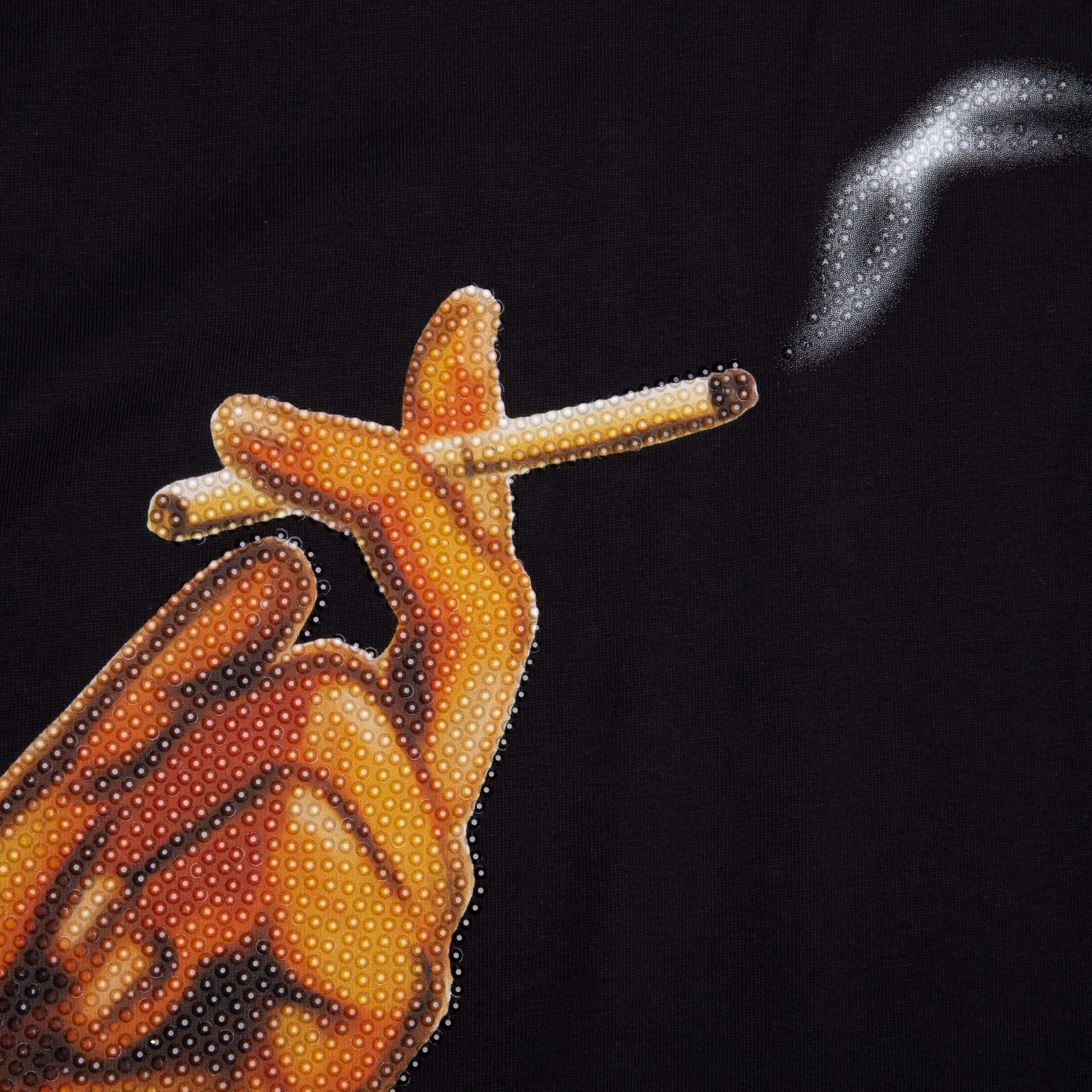 Smoke Tee - Black - Image 4
