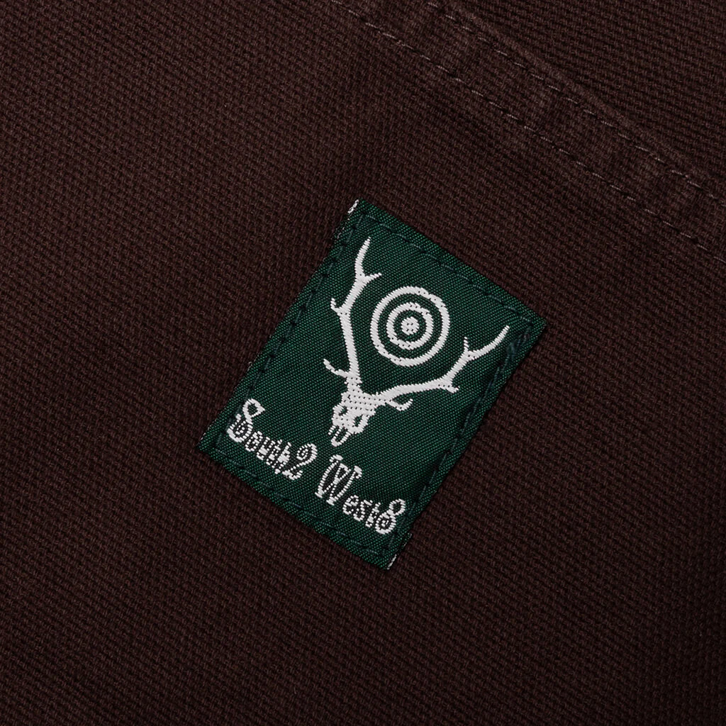 Double Knee Painter Pant - Brown - Image 4
