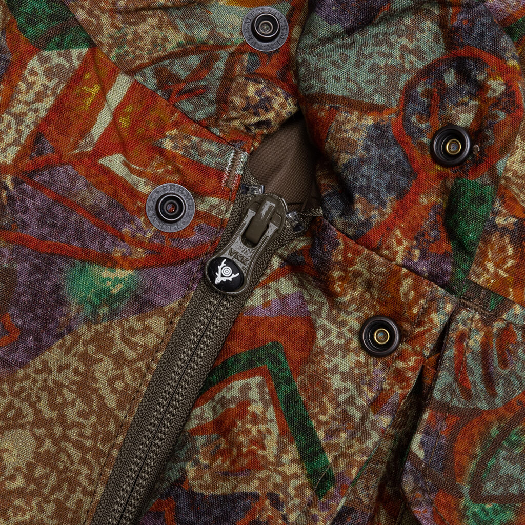 Multi-Pocket Zipped Padding Vest - EZO Forest - Image 3