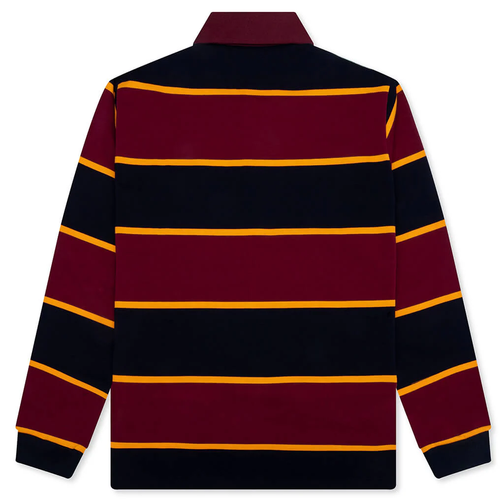 Rugger Shirt - Burgundy - Image 2