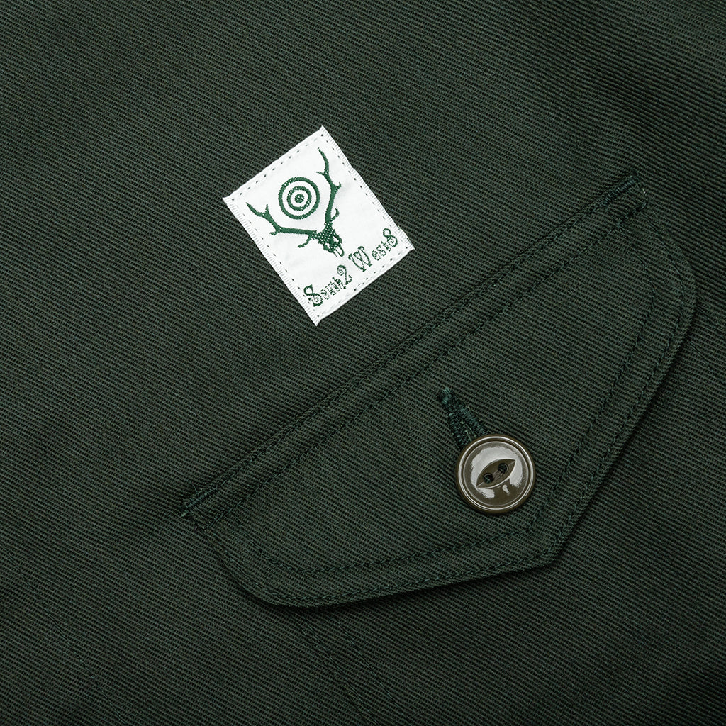 Smokey Twill Shirt - Green - Image 3