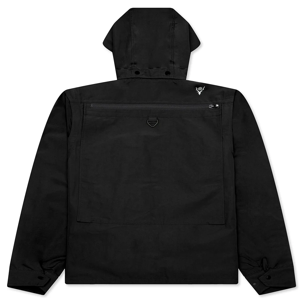 Tenkara Trout Parka Grosgrain - Black - Image 2