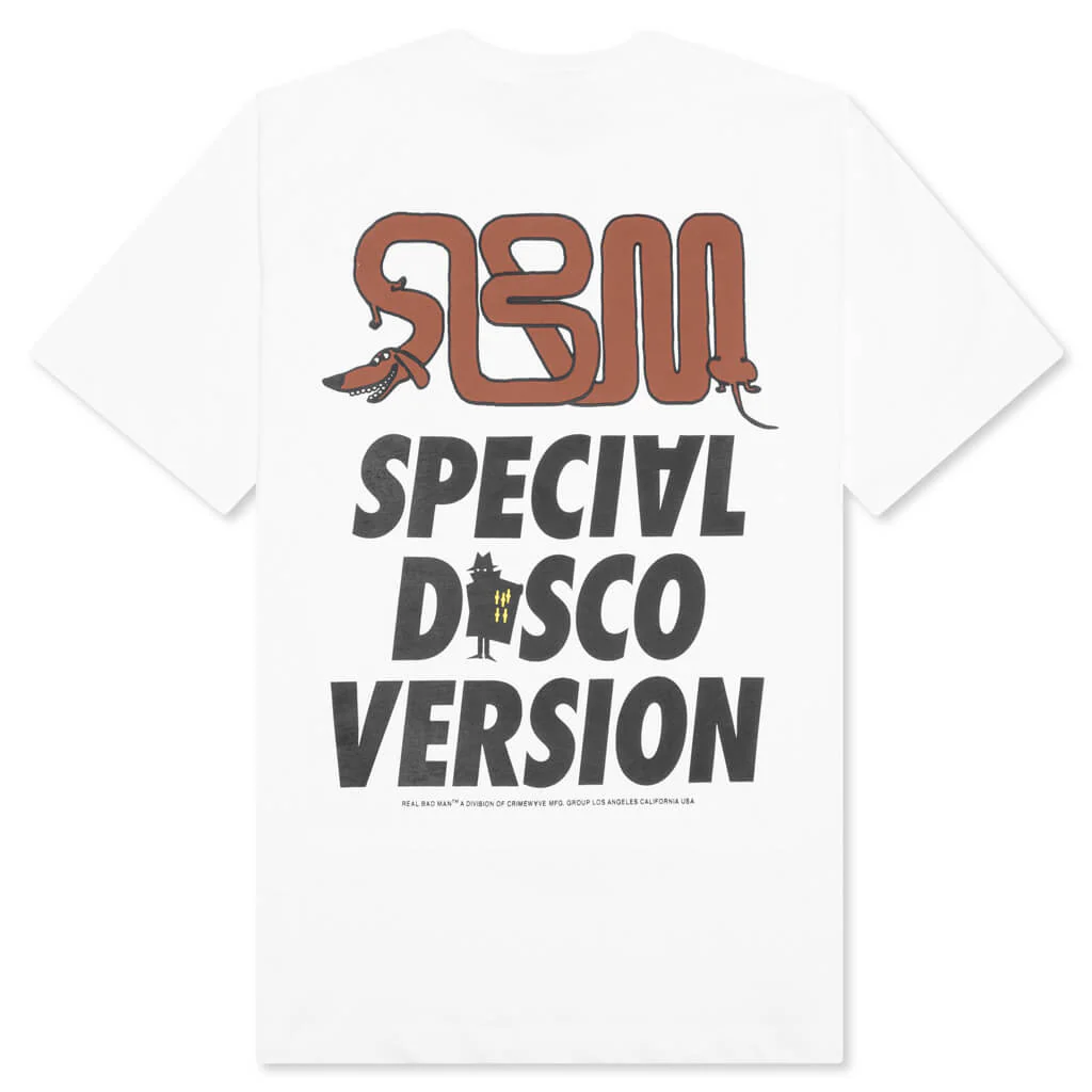 Special Disco Version S/S Tee - White - Image 2
