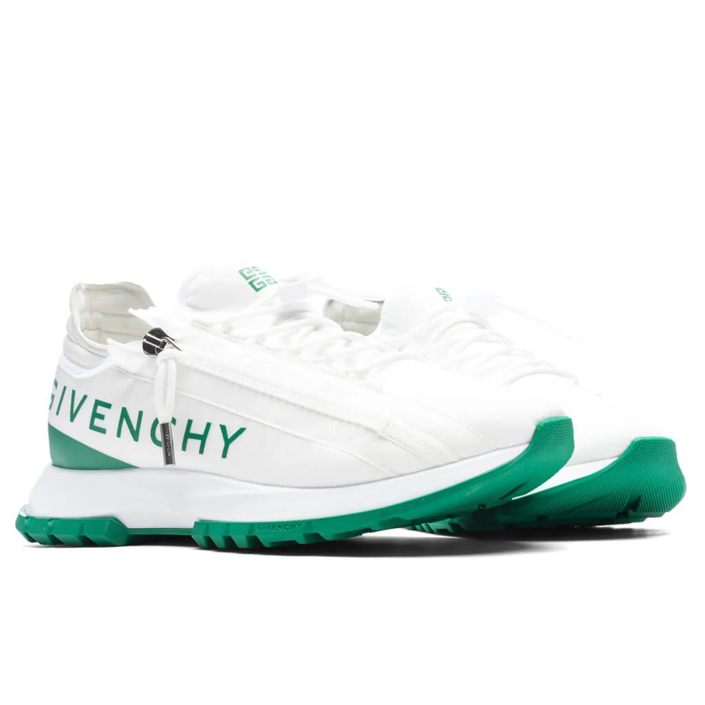 Spectre Zip Runners - White/Green - Image 2