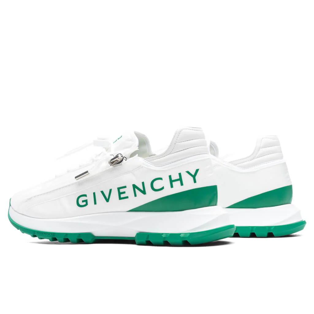 Spectre Zip Runners - White/Green - Image 3