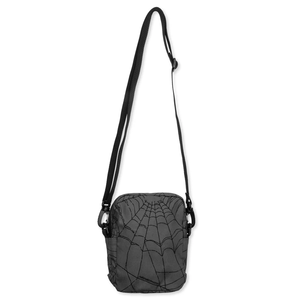 Spiderweb Shoulder Bag - Grey - Image 2