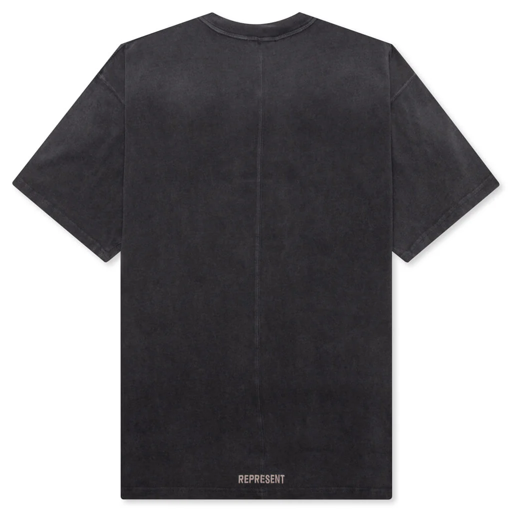 Spirits Mascot T-Shirt - Aged Black - Image 2