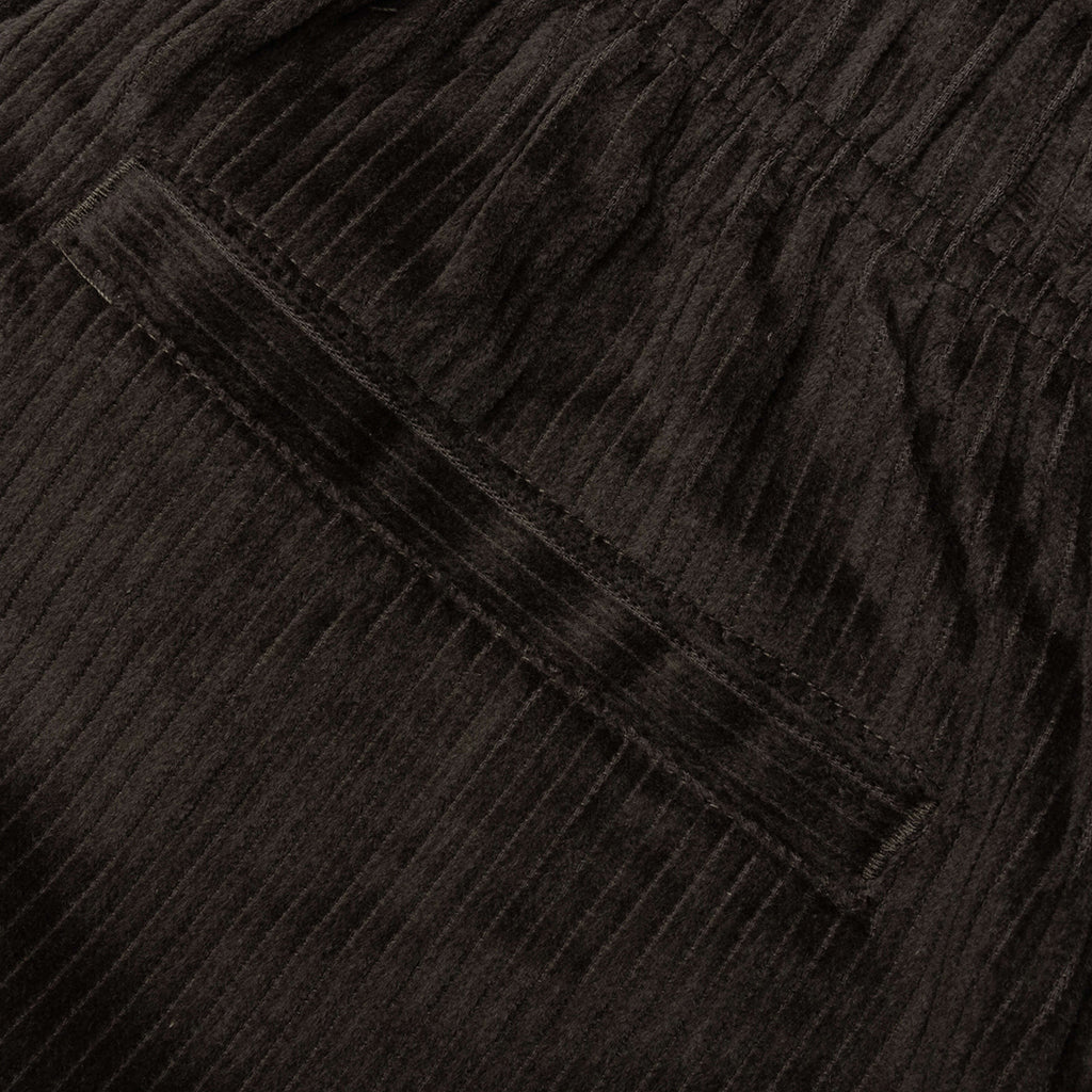 Women's Corduroy Dock Short - Off Black - Image 4