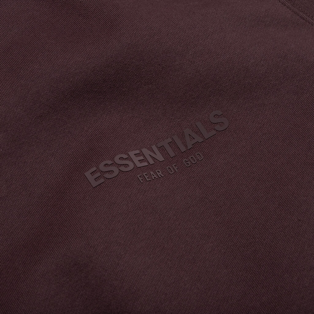 Women's V Neck Vest - Plum - Image 4