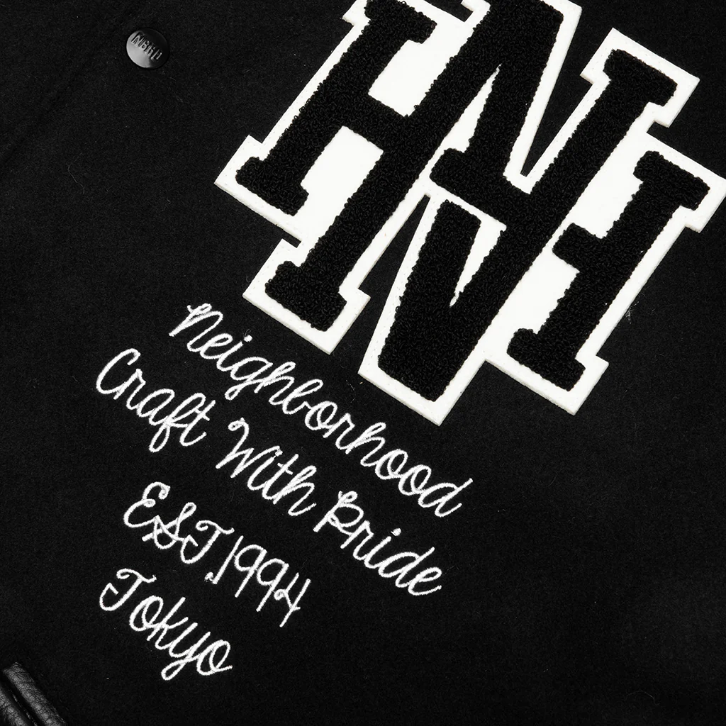 Stadium Jacket - Black - Image 4