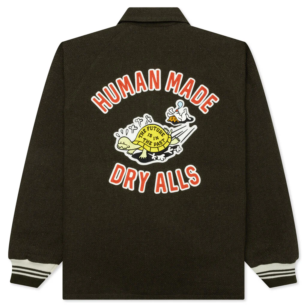 Stadium Jacket - Olive - Image 2