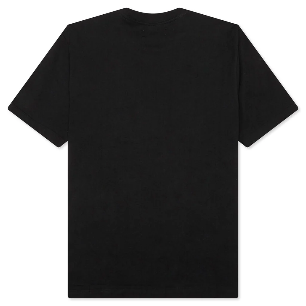 Staggered Chrome Tee - Black - Image 2
