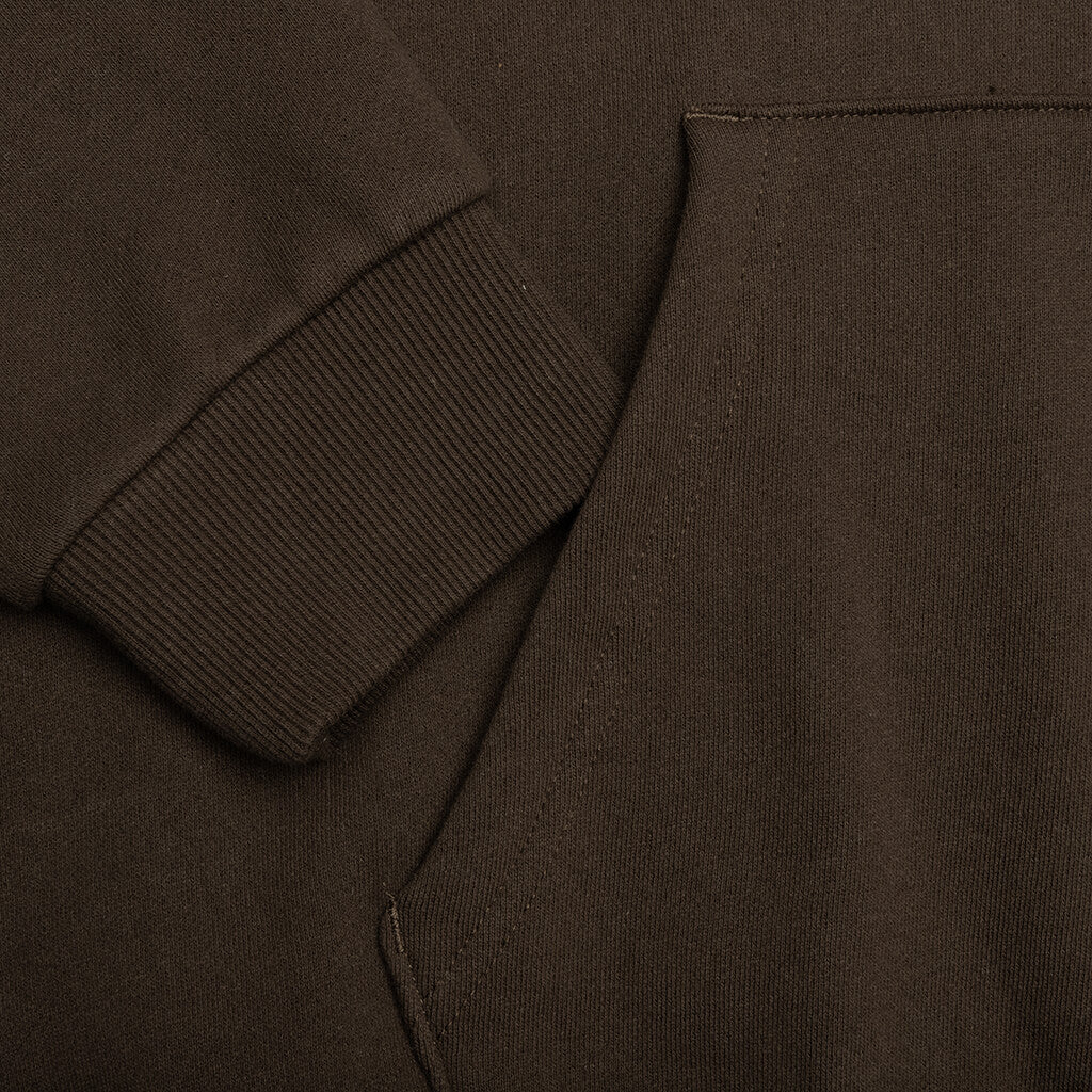 Star Logo Hoodie - Chocolate - Image 4