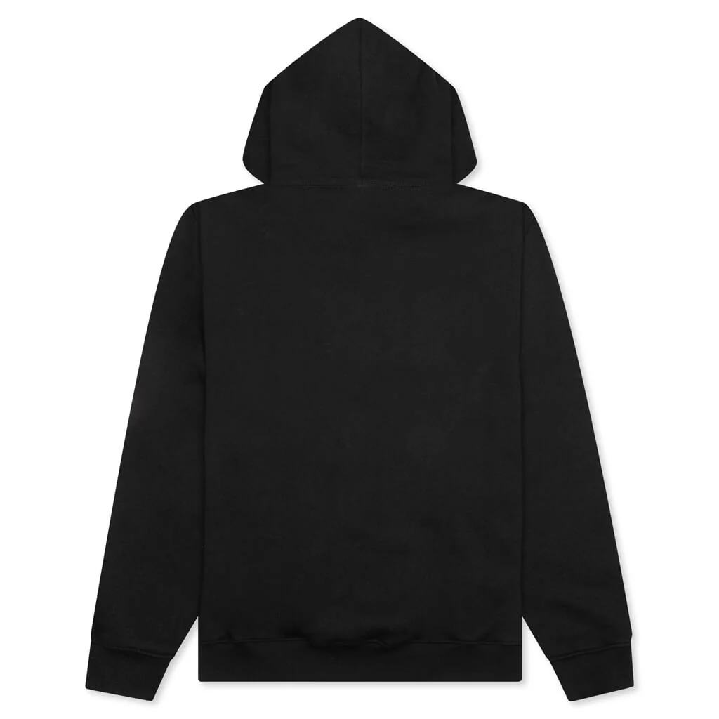 Sticker Hoodie - Black - Image 2