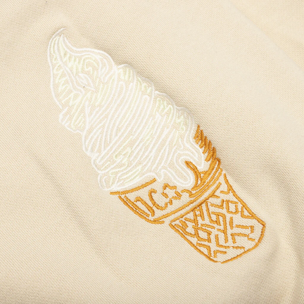 Stitching Hoodie - Fog - Image 4