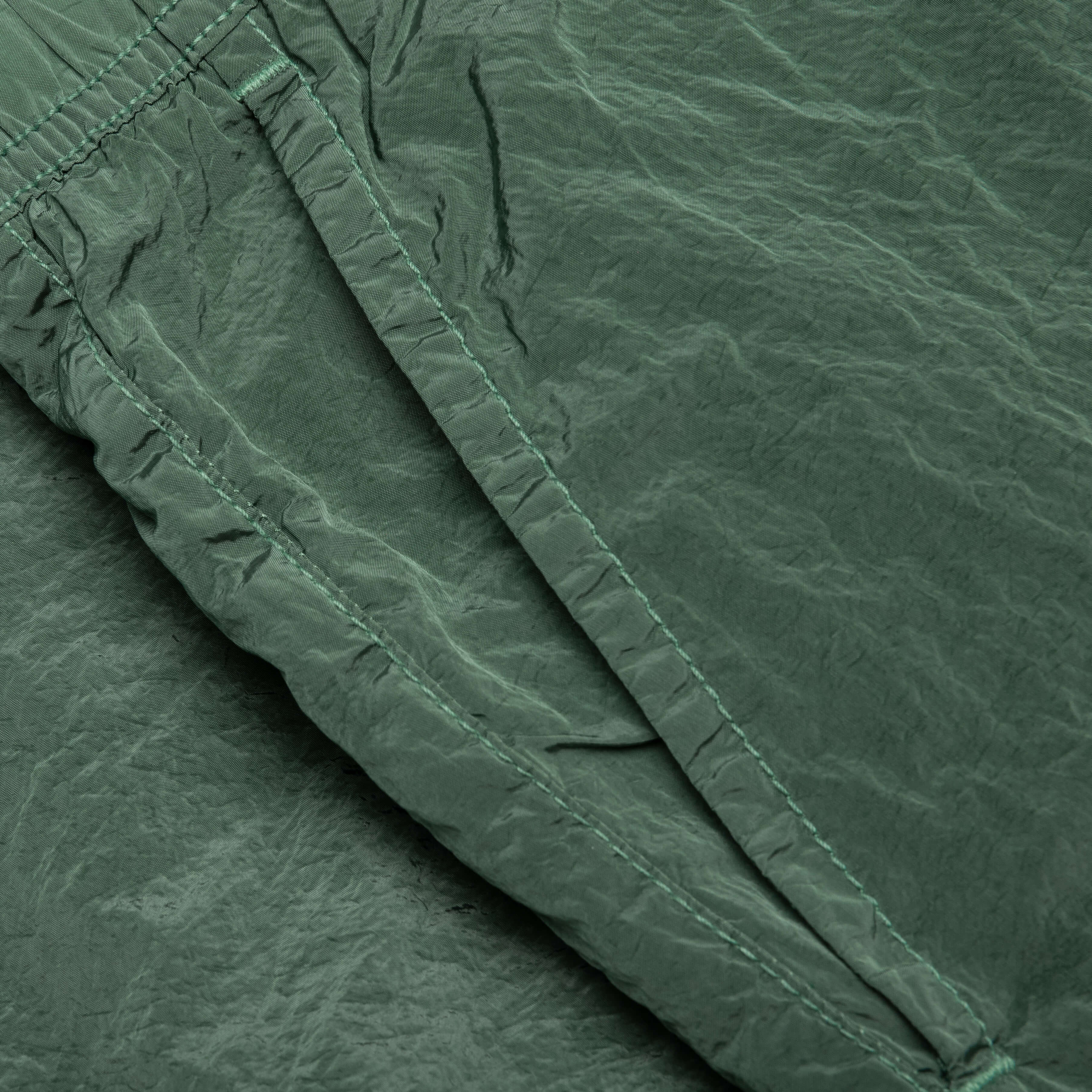 Nylon Metal Regular Fit Shorts - Light Green - Image 4