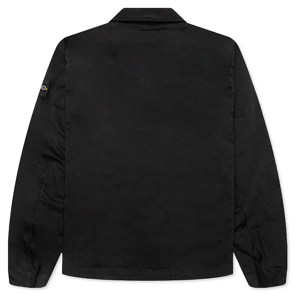 Regular Fit Overshirt - Black - Image 2