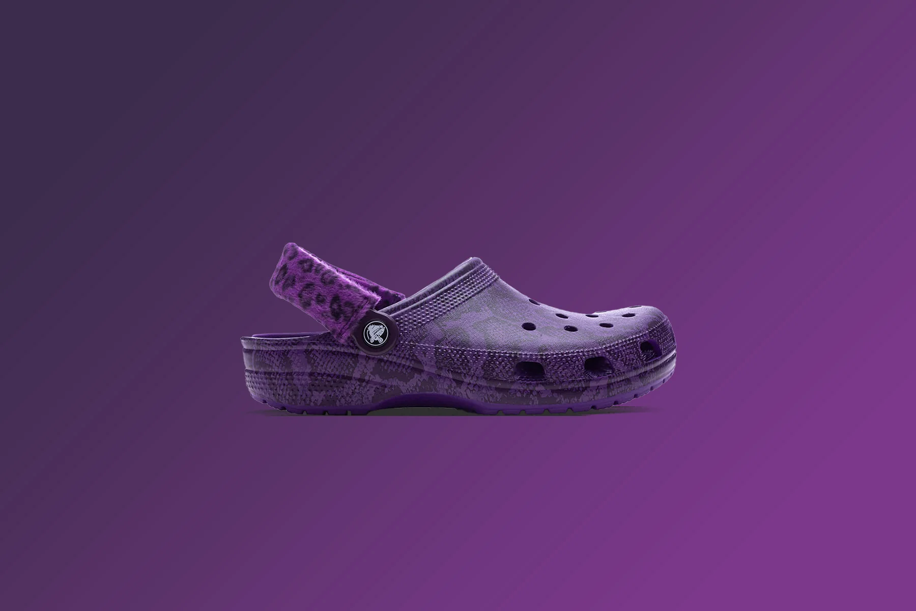 Crocs x Stray Rats Classic Clog - Ultraviolet - Image 6