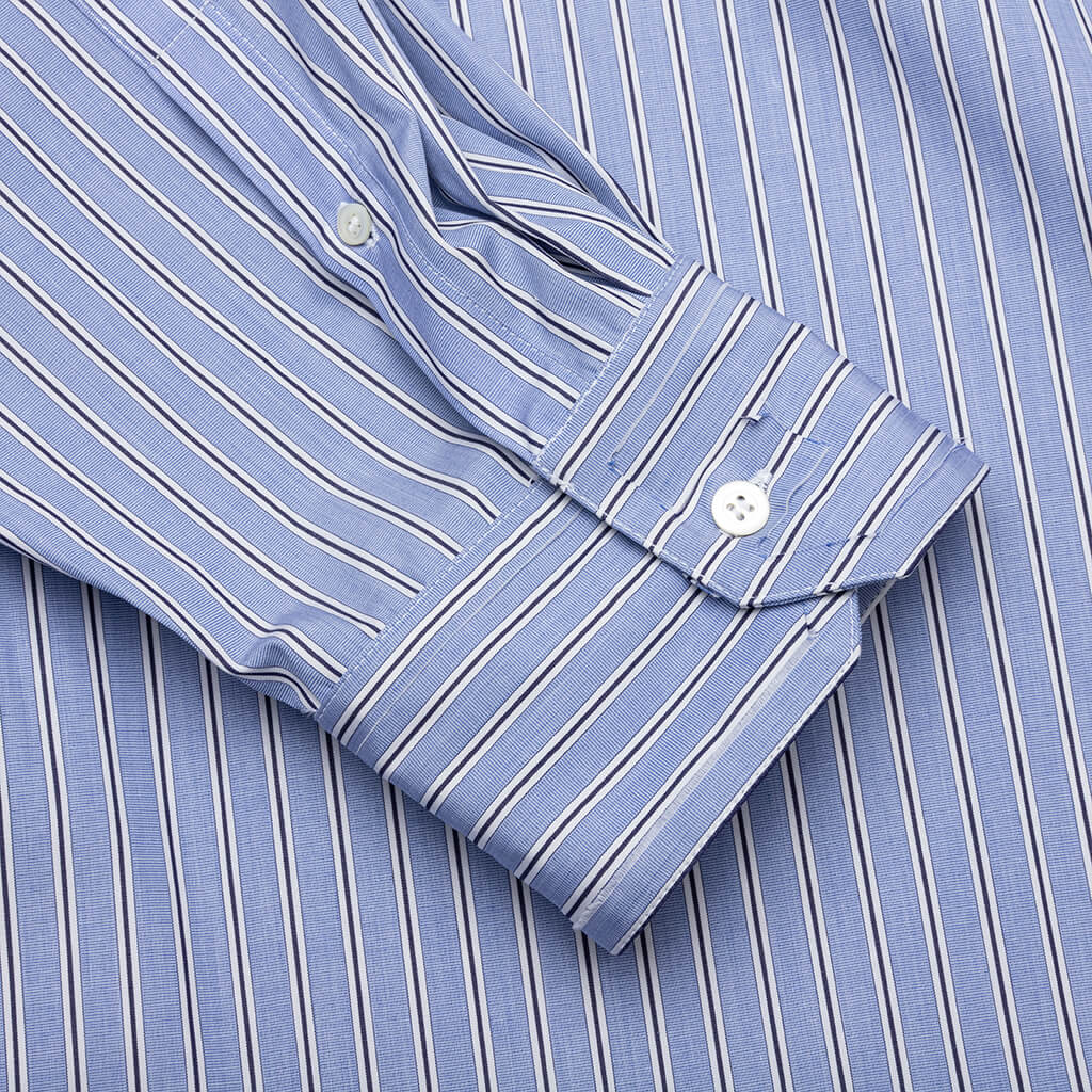 Striped L/S Shirt - Blue - Image 5