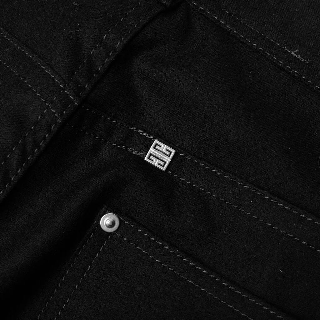 Studded Carpenter Pants - Black - Image 4