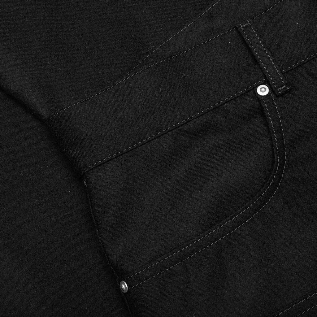 Studded Carpenter Pants - Black - Image 6