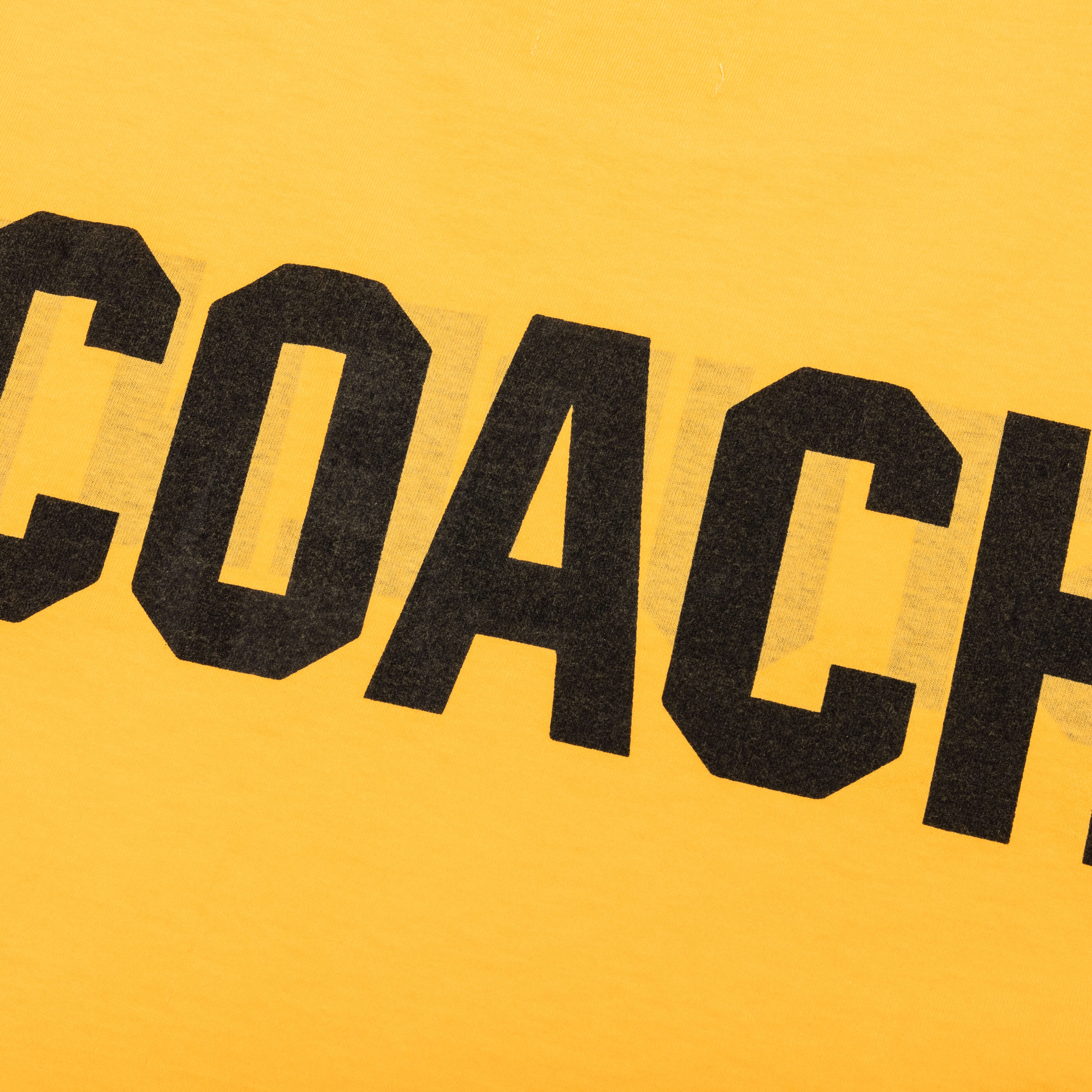 Student/Coach Tee - Gold Yellow - Image 4