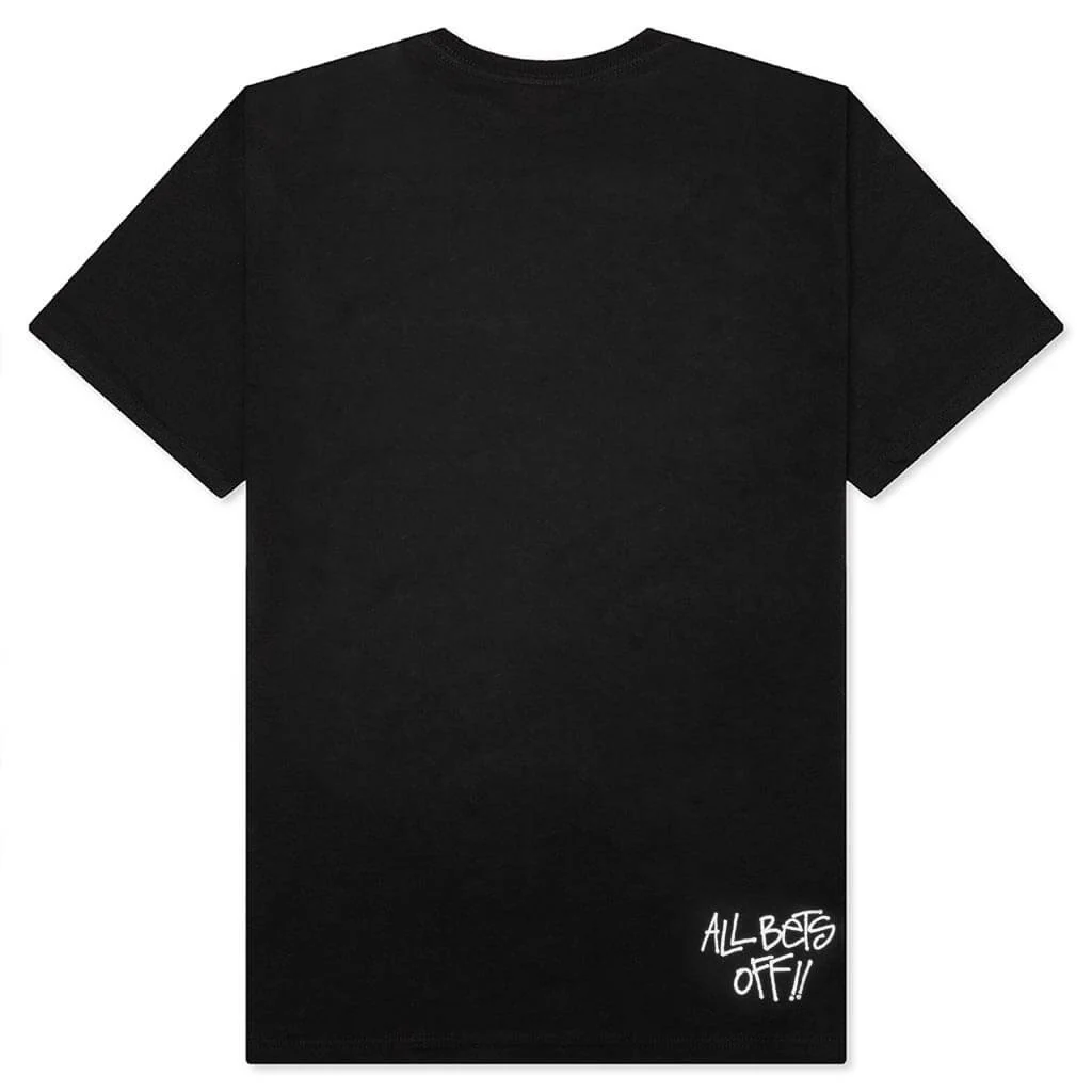 All Bets Off Pigment Dyed Tee - Black - Image 2