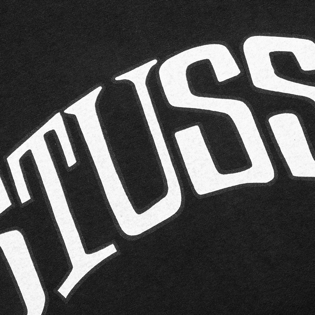 Arched Pigmented Dyed Tee - Black - Image 4