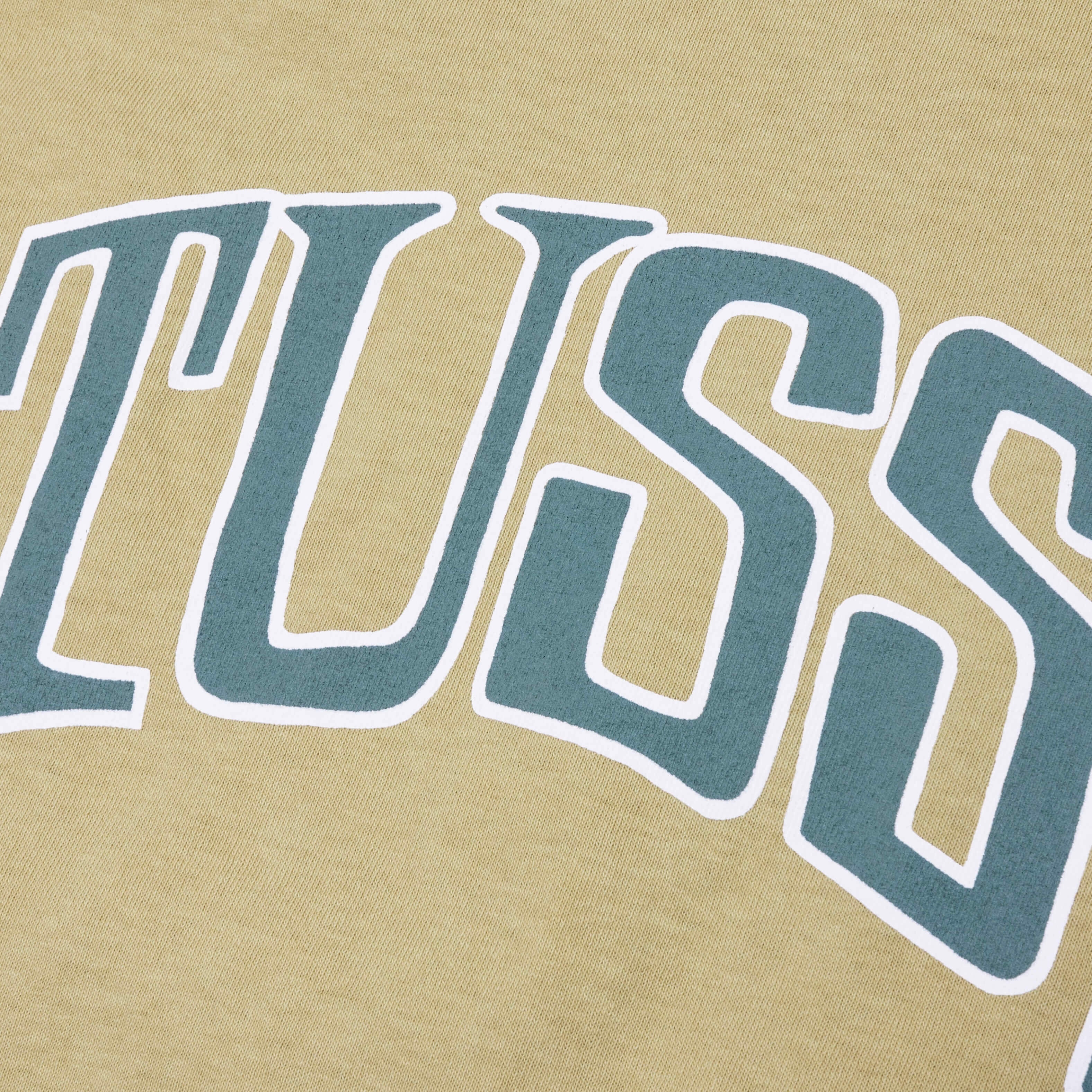 Arched Pigmented Dyed Tee - Elm - Image 3