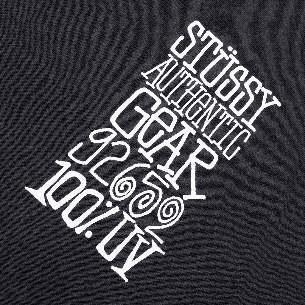 Authentic Gear Pigment Dyed Tee - Faded Black - Image 3