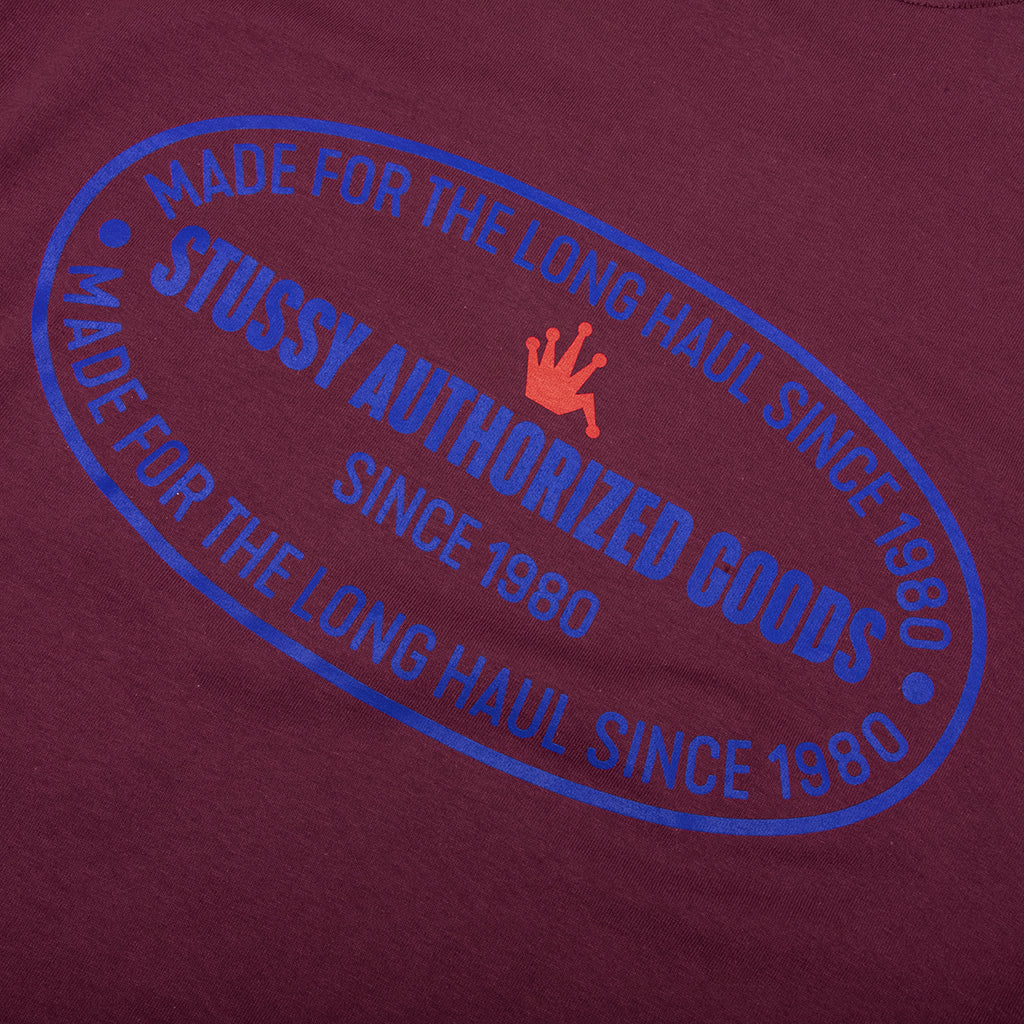 Authorized Tee - Wine - Image 4