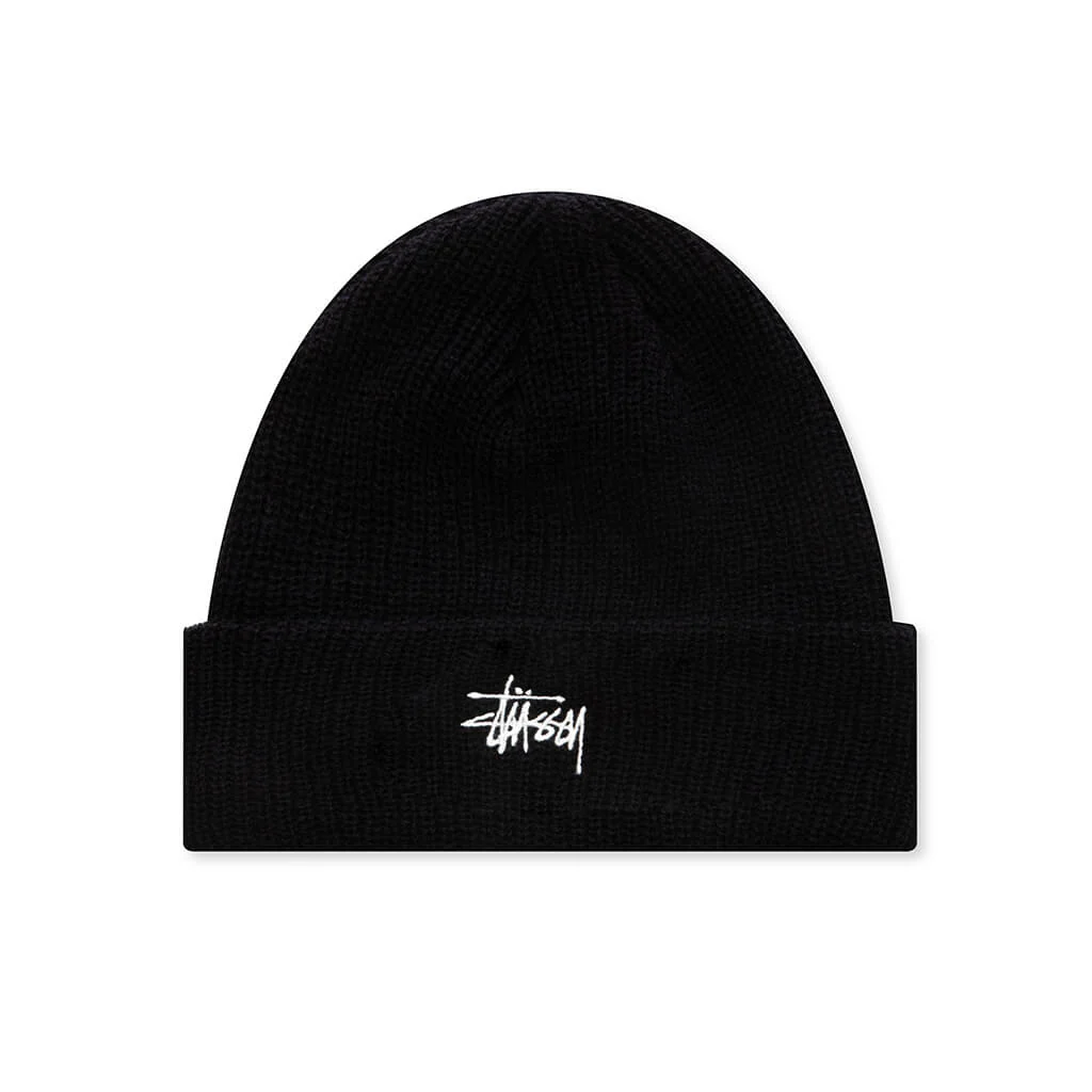 Basic Cuff Beanie - Black