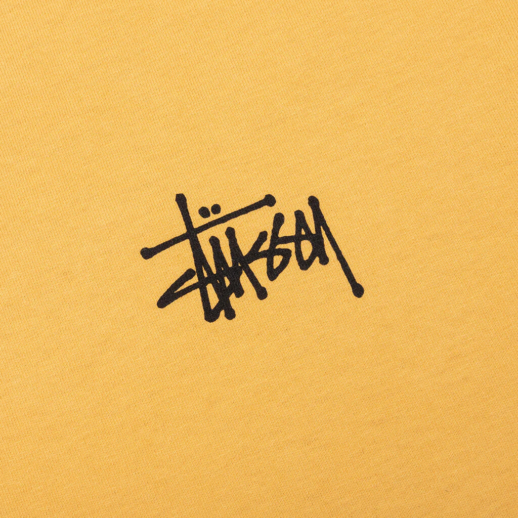 Basic Stussy Pigment Dyed Tee - Honey - Image 3