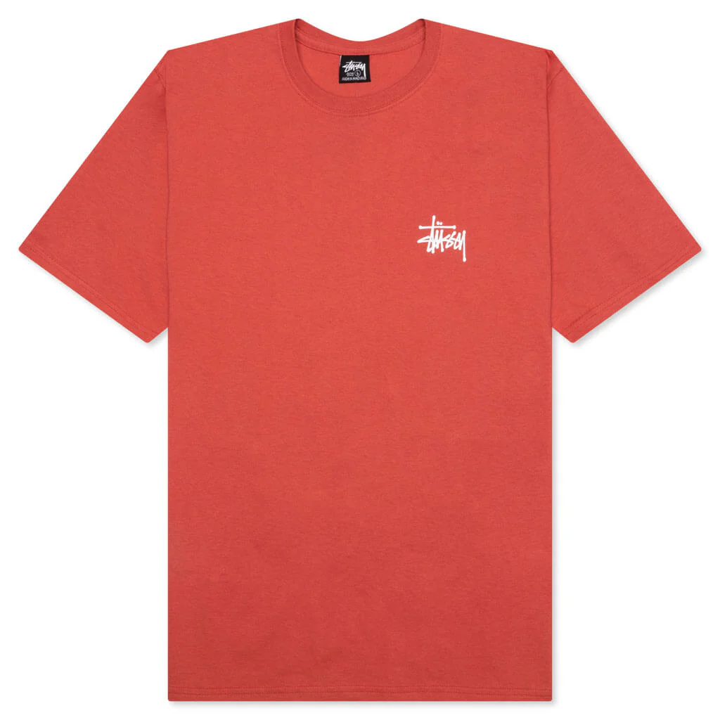 Basic Stussy Tee - Pepper