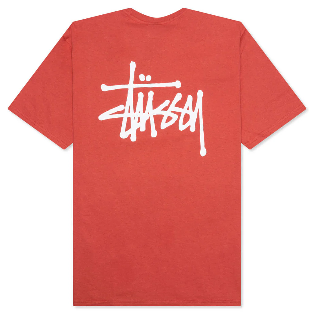 Basic Stussy Tee - Pepper - Image 2
