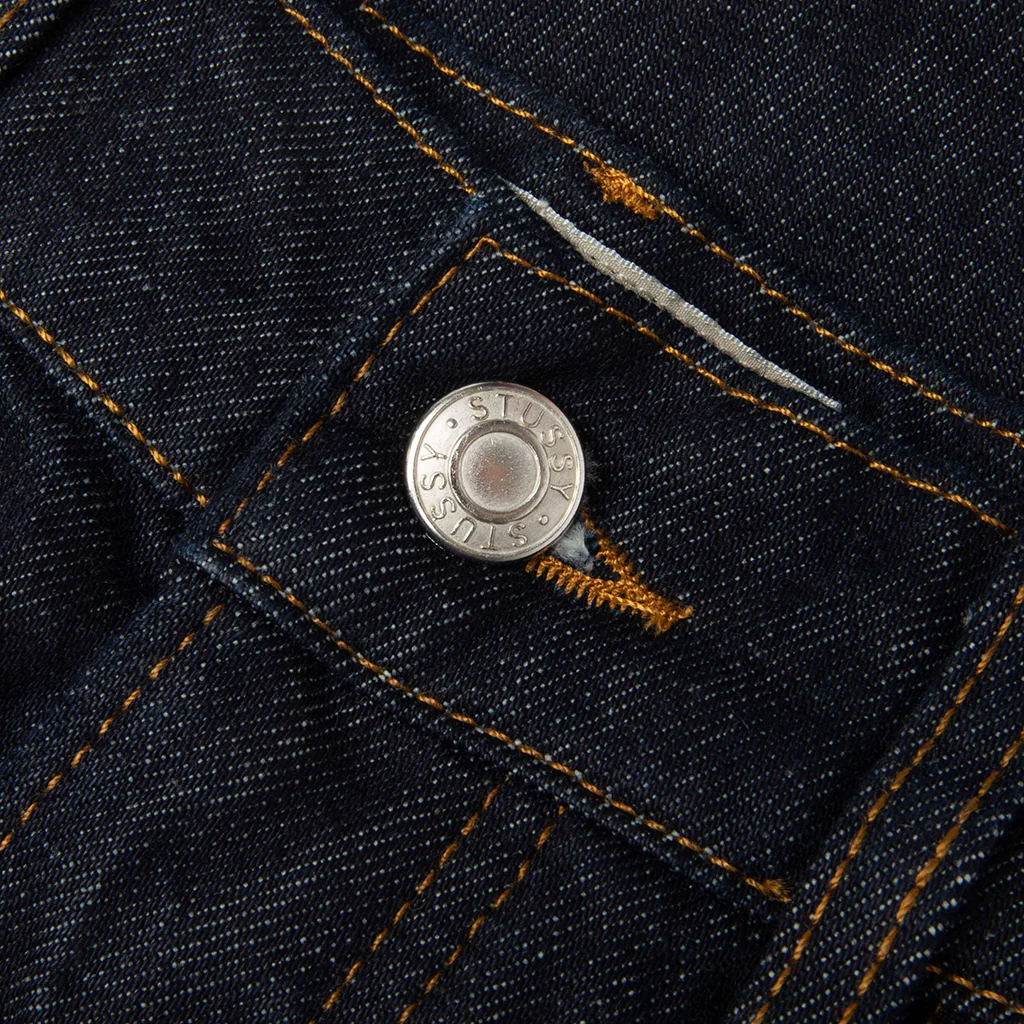 Big Ol Denim Shorts- Rinsed Indigo - Image 3