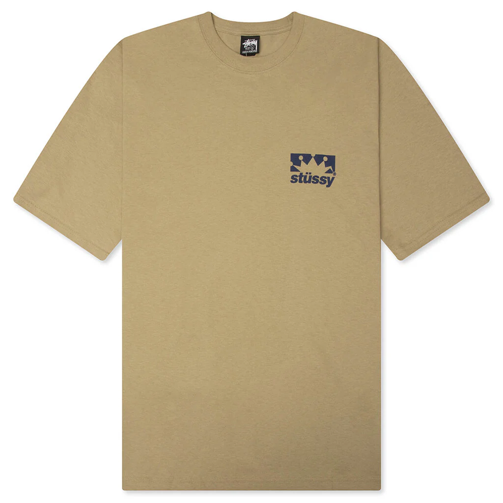 Box Crown Tee - Khaki