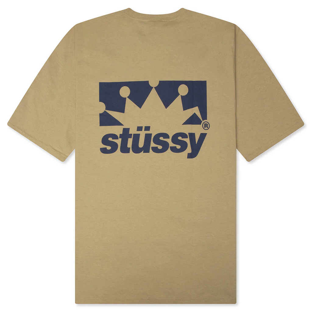 Box Crown Tee - Khaki - Image 2