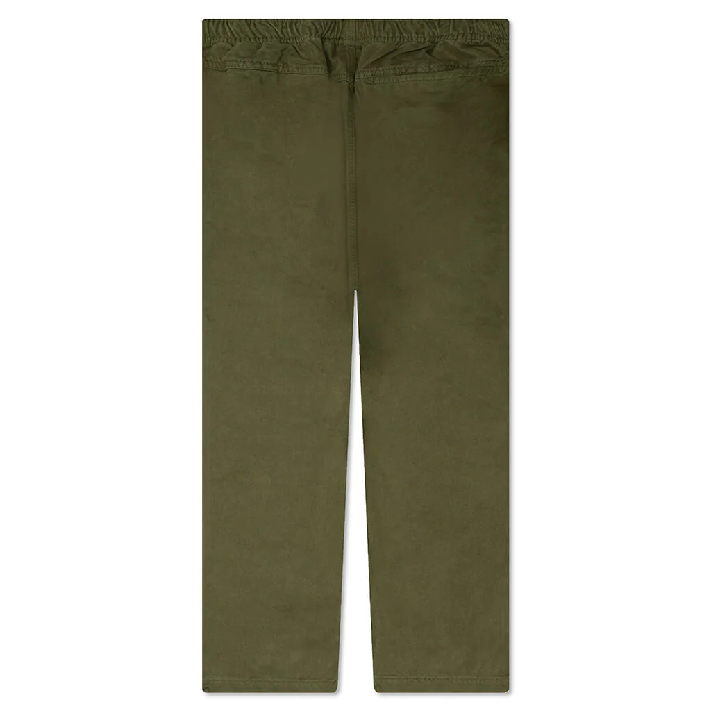 Brushed Beach Pant - Olive - Image 2