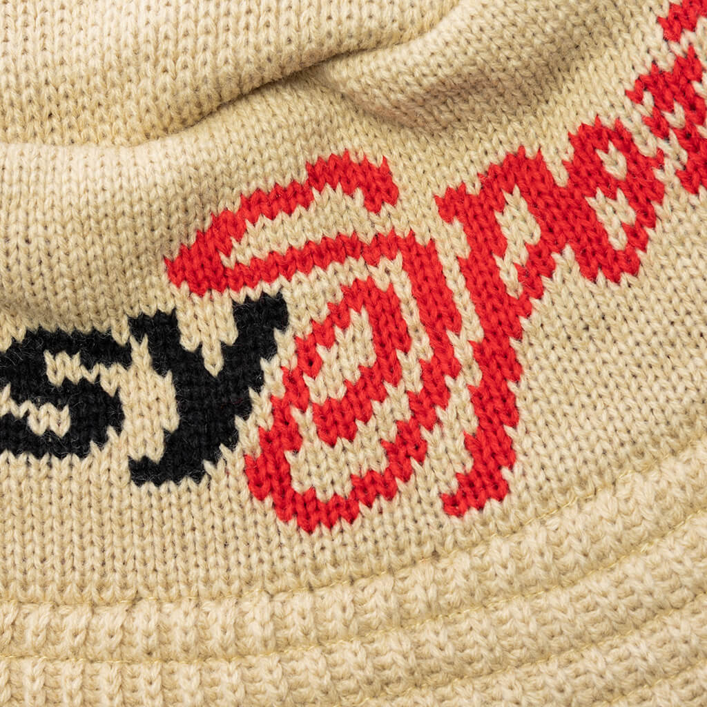 Bucket Stussy Sport Knit - Khaki - Image 2