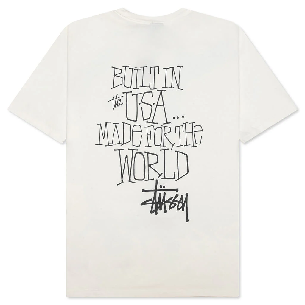 Built In Usa Pigment Dyed Tee - Natural - Image 2
