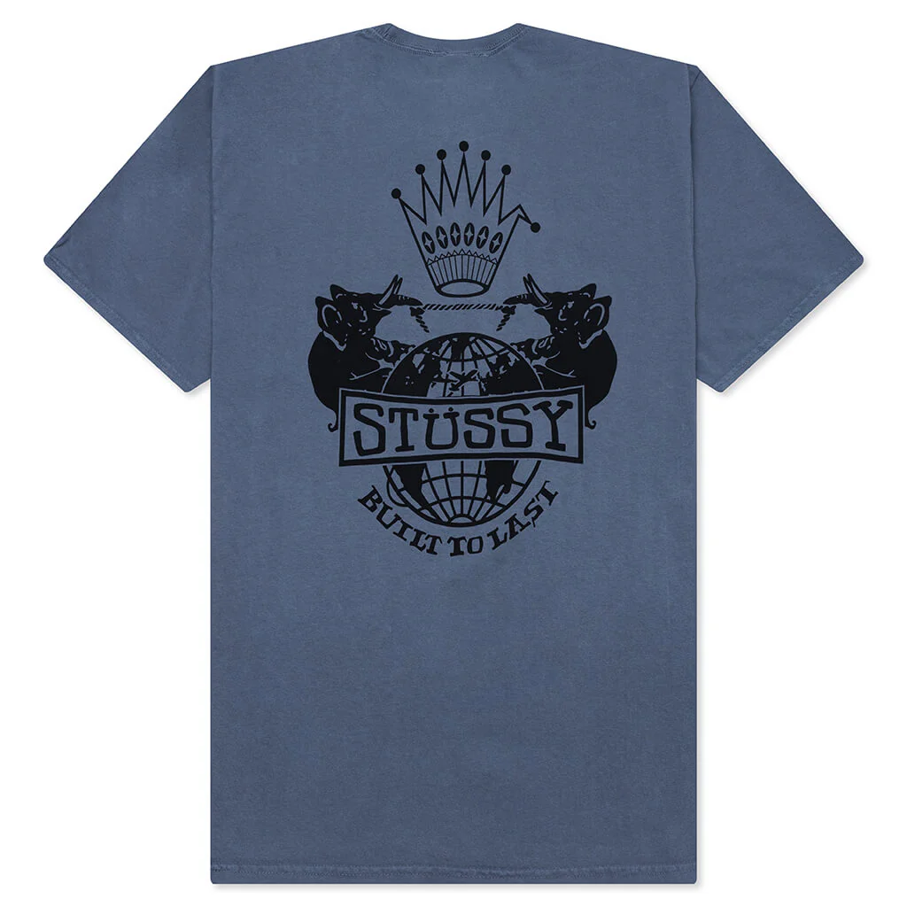 Built To Last Pigment Dyed Tee - Navy - Image 2