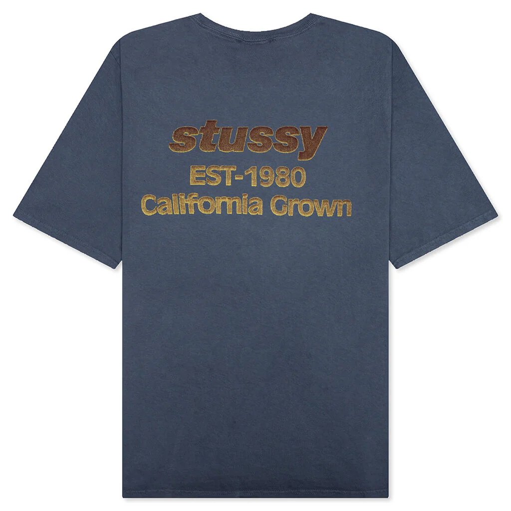 California Grown Pigment Dyed Tee - Navy - Image 2