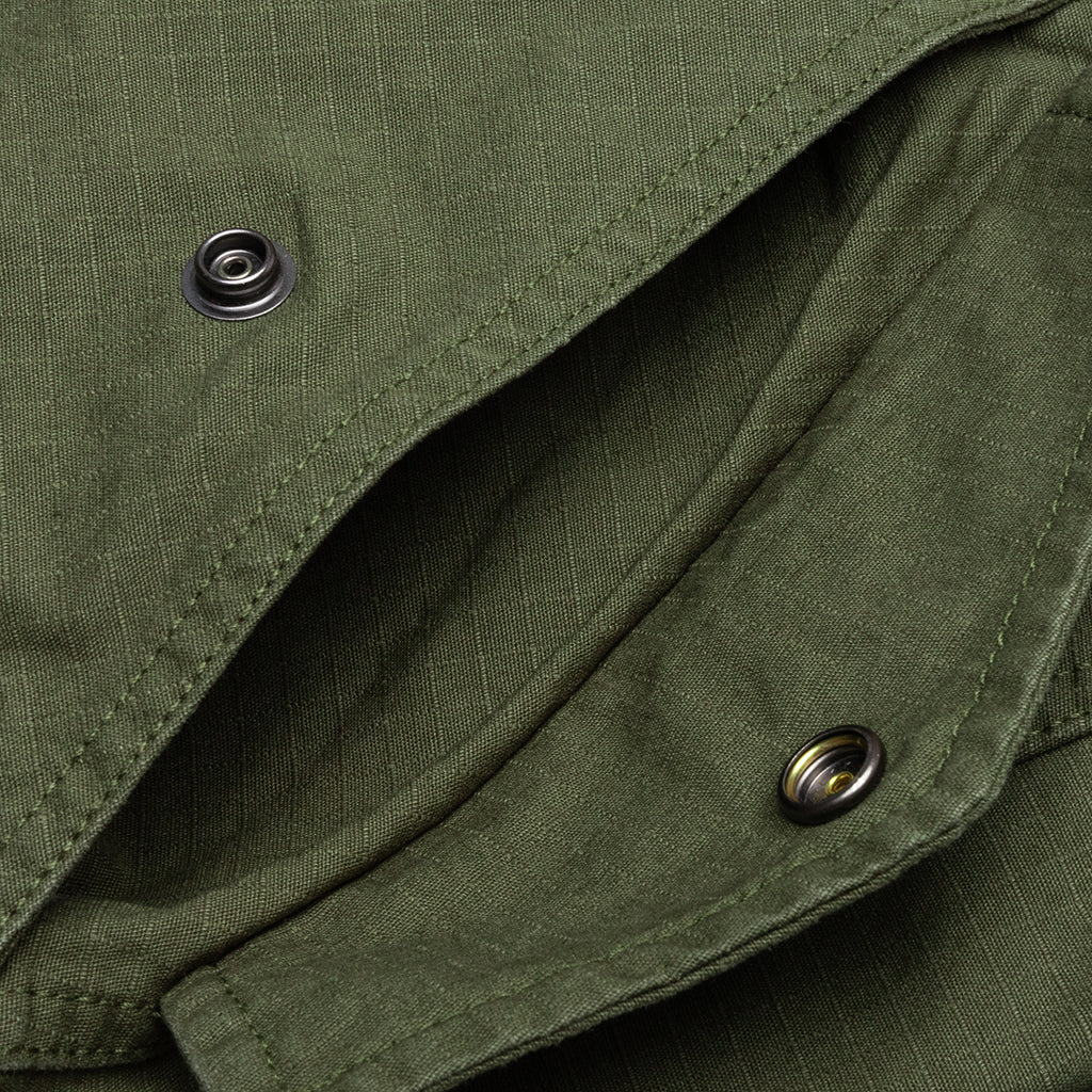 Cargo Ripstop Short - Olive Green - Image 5