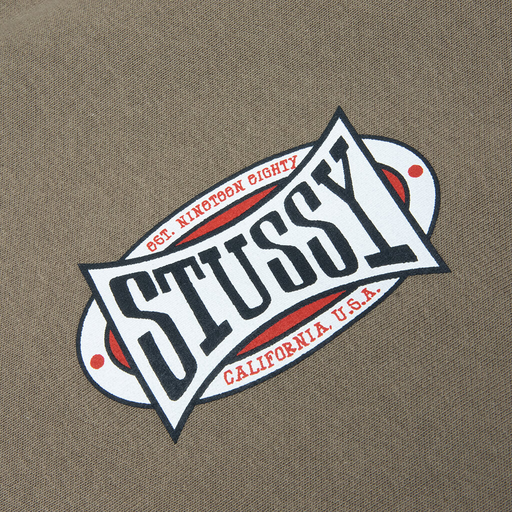 Champion Oval Zip Hoodie - Army - Image 3