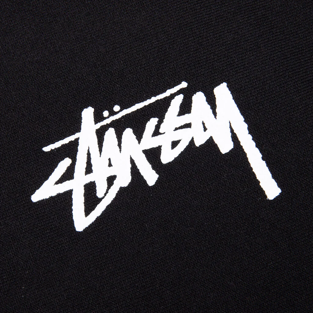 Classic Dot Zip Hoodie - Black - Image 3