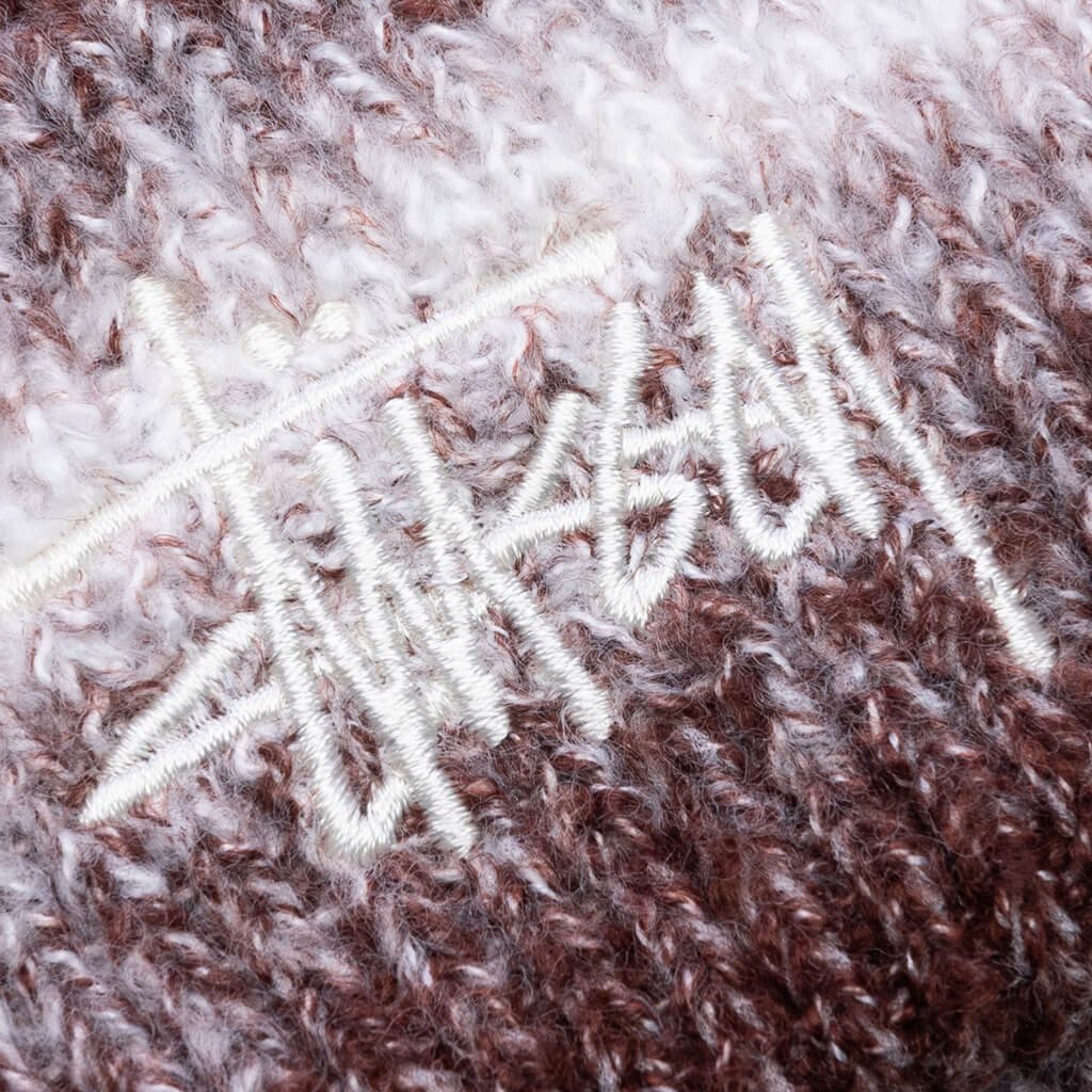 Cuff Basic Striped Beanie - Brown - Image 2