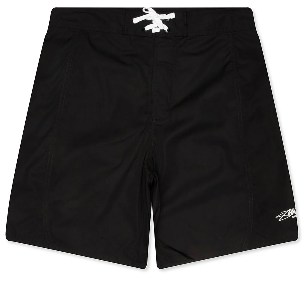 Curved Panel Board Short - Black