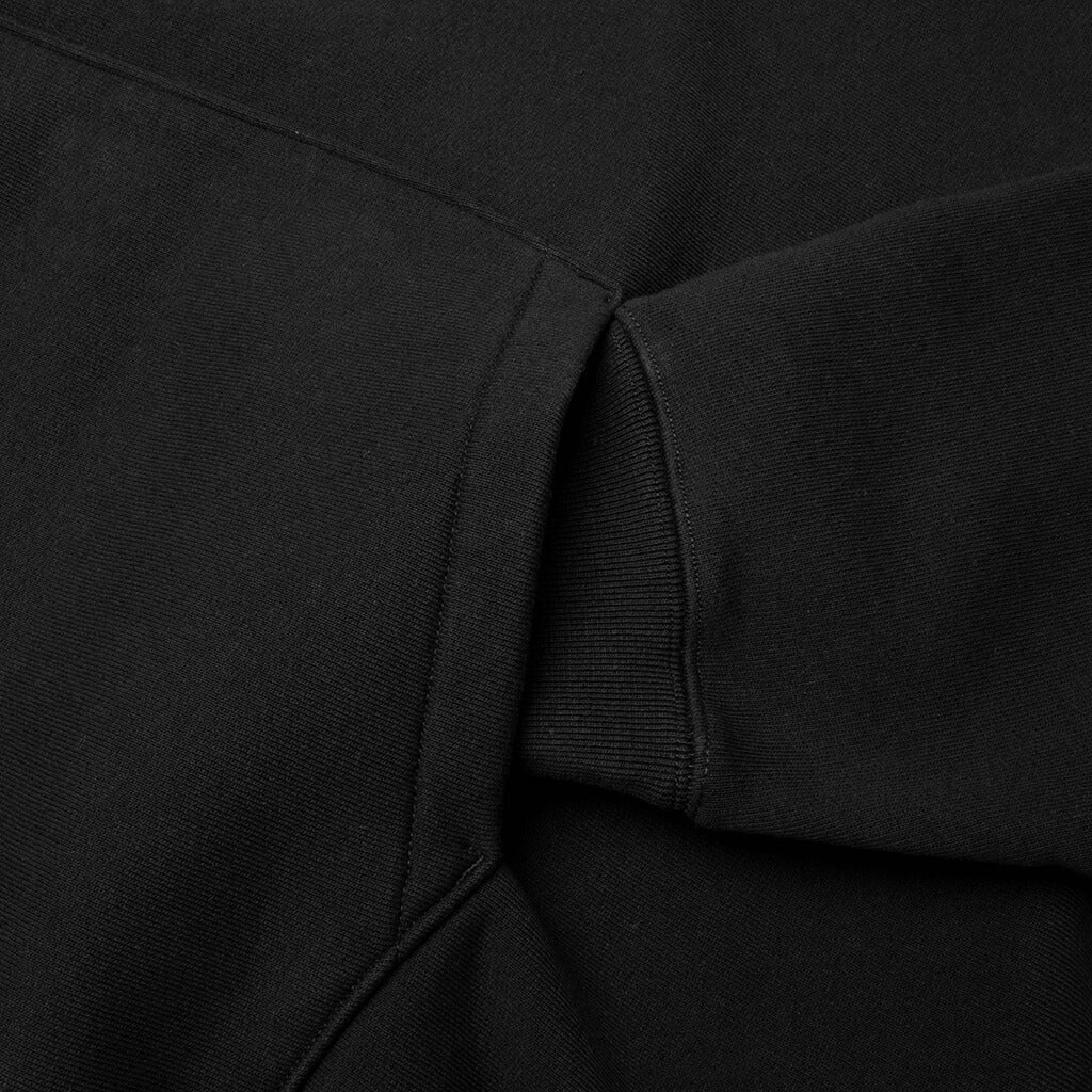 Gear Applique Hoodie - Black - Image 4