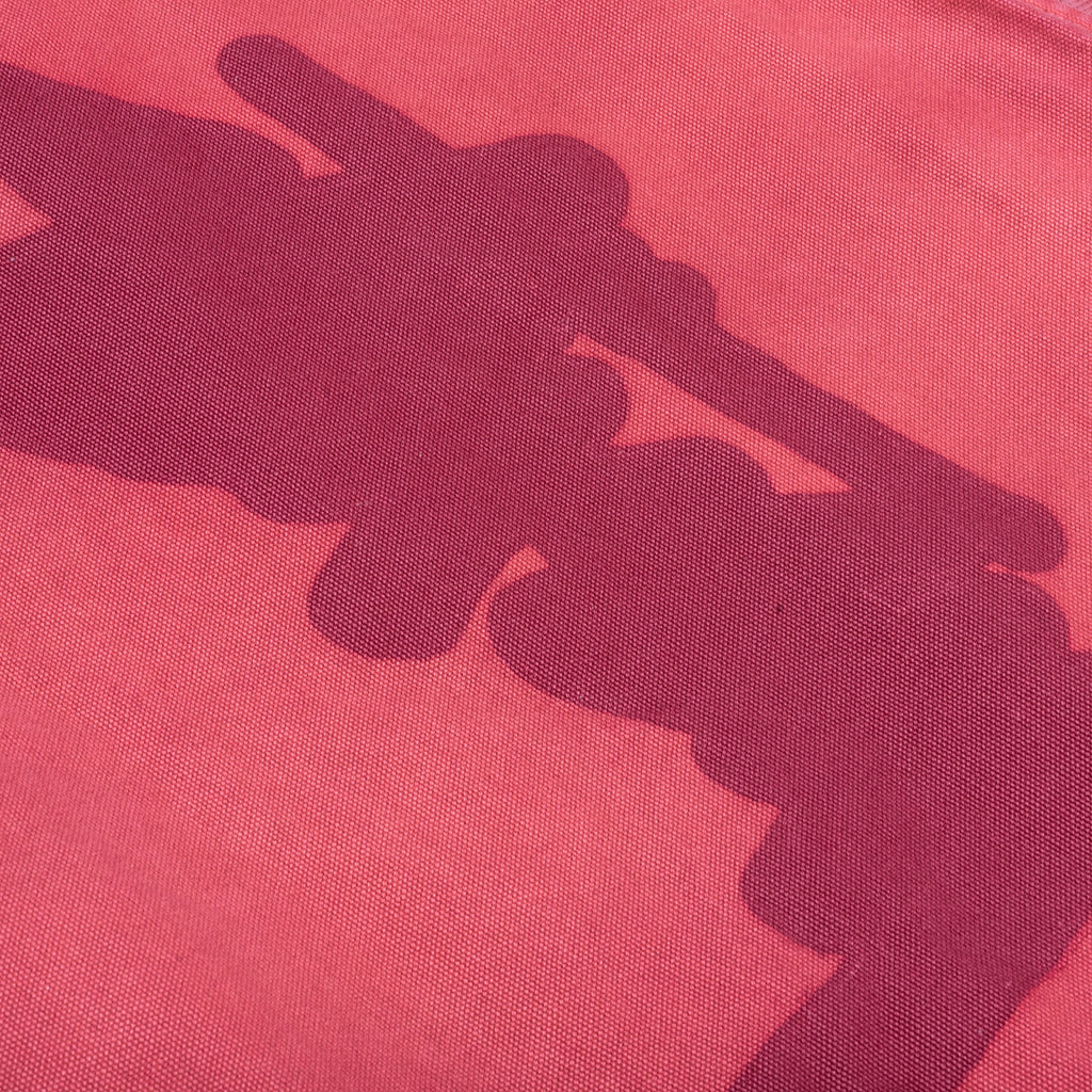 Ghost Logo Canvas Varsity - Red - Image 5